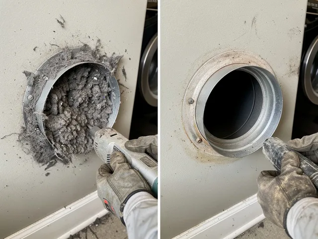 Professional clogged vent cleaning by Home Gardens Dryer Vent Cleaning in Home Gardens