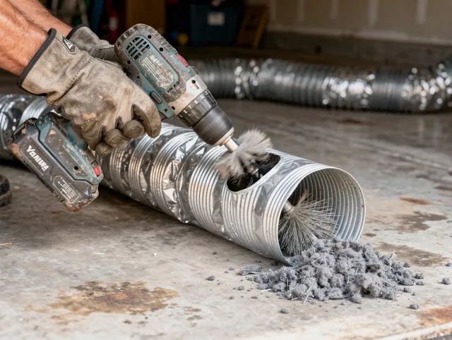 Professional duct cleaning by Home Gardens Dryer Vent Cleaning in Home Gardens